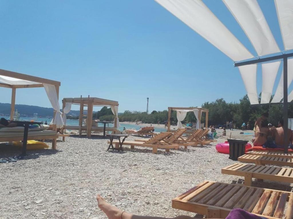 Villa Fides With Private Pool, Garden And Sea View Kaštel Novi Εξωτερικό φωτογραφία